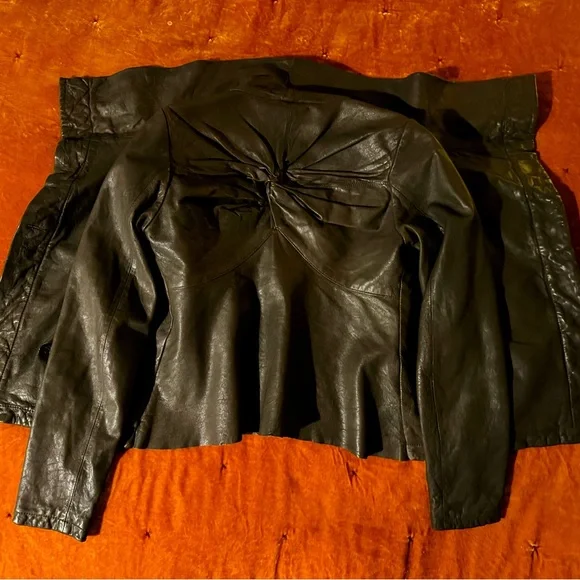 @alevintageloves Vintage AllSaints Spitalfields Leather Jacket + ring discount $ - Picture 11 of 16
